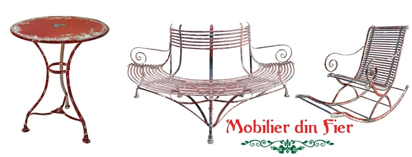 Mobilier din fier forjat